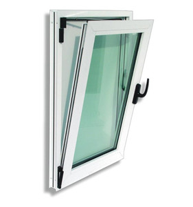 Glisser en haut et en bas de fenêtre en verre coulissant mobile en aluminium à la maison fenêtres à guillotine simple - Product Image 2