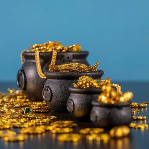 Calderos <span class=keywords><strong>de</strong></span> Plástico Negro <span class=keywords><strong>de</strong></span> 14 cm para Fiestas <span class=keywords><strong>de</strong></span> Halloween, Calderos Grandes <span class=keywords><strong>de</strong></span> <span class=keywords><strong>Bruja</strong></span> <span class=keywords><strong>de</strong></span> Plástico para Halloween - Product Image 2