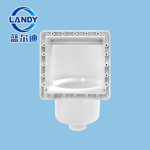 เครื่องกรองใบไม้ลอยน้ำ Landy Pool Skimmer V209 V210 สีขาว ประสิทธิภาพสูง แบบติดผนัง สำหรับทำความสะอาดสระว่ายน้ำเป่าลม - Product Image 4