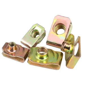 Auto Teile Frühling Stahl Edelstahl M4 M6 M8 M10 U Frühling Clip Mutter