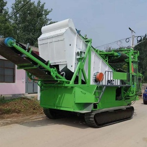 Heavy Duty Di Động Sàng Lọc Nhà Máy Giá Đơn Vị Theo Dõi Rung Màn Hình Di Động Screener - Product Image 4