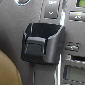 JYNB – boîte de rangement pour clés de voiture, noire, 1 à 3 compartiments, résistante à la pression, organisateur de console centrale pour accessoires intérieurs de voiture - Product Image 1