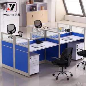 โต๊ะทำงานสำนักงานพร้อมฉากกั้น เฟอร์นิเจอร์สำนักงานสมัยใหม่ล่าสุด - Product Image 3