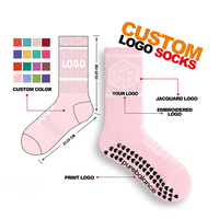 BiLu Custom Logo Yoga Pilates Socks Non Skid Grip Socks for Studio Fitness Wholesale