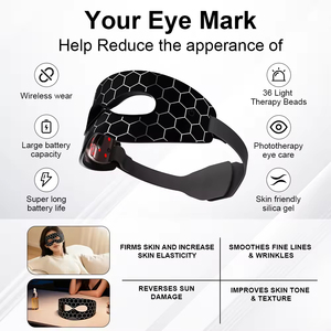 Masque rafraîchissant réutilisable pour les yeux, appareil de beauté pour le soin des rides et le raffermissement de la peau, portable pour les voyages et la maison - Product Image 4