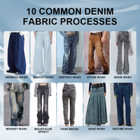 DIZNEW 2025 Jeans pour hommes Jeans droits vintage Design haut de gamme Artisanat complexe Échantillon gratuit Fabrication directe en usine
