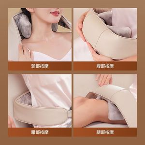 Neck Massager For Neck Shoulder Cervical Spine USB Rechargeable With Heat Therapy For Men Women Elderly Adults - Product Image 3