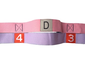 Yoga correa <span class=keywords><strong>de</strong></span> estiramiento con bucles para La Yoga, Pilates, estiramiento correas <span class=keywords><strong>de</strong></span> entrenamiento - Product Image 4