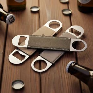 PU Leather Bottle Opener Groomsmen <b>Gift</b> Men Customized Party Souvenir Stylish Tool Dad Wedding Party Favor Welcome <b>Gifts</b> Modern - Product Image 2