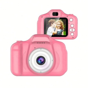 Kinder Mini Digitalkamera 2,0" Bildschirm Wiederaufladbar 180° Weitwinkel CMOS-Sensor Aufnahmefunktion Selfie-Spielzeug - Product Image 2