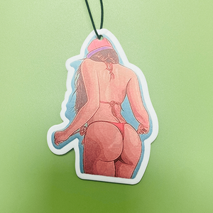 Nuevo diseño personalizado aroma vehículo ambientador papel sexo chica coche ambientador - Product Image 3
