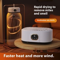 Sèche-linge électrique pliable avec télécommande, sèche-linge multifonctionnel, sèche-linge portable de voyage, sèche-linge chaud avec minuterie pour la maison