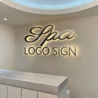 Letrero Luminoso LED Personalizado para Pared Interior y Exterior, IP65 Impermeable, Letrero Publicitario 3D Iluminado para Salón de Belleza