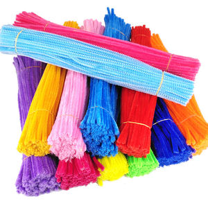 Hastes limpadoras de tubulação, hastes de cachimbo macias de 3mm, decoração diy, limpador de cachimbos, 9mm, pom, poms, proteção de olhos - Product Image 6