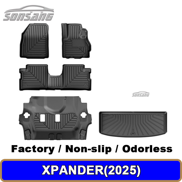 สำหรับมิตซูบิชิเอ็กซ์แพนเดอร์อาร์เอสเสื่อรถ + ซับท้ายรถ