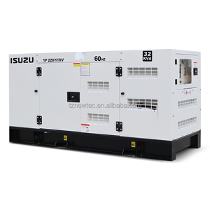 30kva Máy phát điện nhà nhỏ sử dụng duy nhất hoặc ba giai đoạn 24kW 25kw 30kva Máy phát điện diesel Powered by Nhật bản-isuzu động cơ - Product Image 1