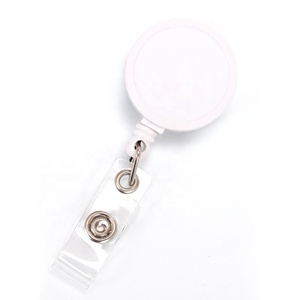 Deyi cuộn Huy hiệu ID có thể thu vào 22 màu với dây kéo dài kẹp kim loại Giữ Thẻ dây <span class=keywords><strong>polyester</strong></span> tiện lợi cho sử dụng hàng ngày - Product Image 1