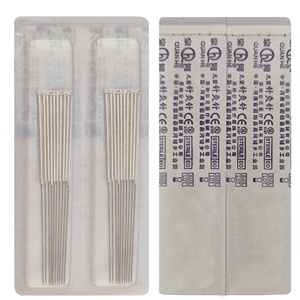 Venta al por mayor <span class=keywords><strong>Agujas</strong></span> <span class=keywords><strong>de</strong></span> <span class=keywords><strong>acupuntura</strong></span> Estéril Desechable Mango plateado 200PCS - Product Image 2