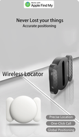 Traceur GPS étanche IP67, navigation GPS pour porte-monnaie intelligent, localisation MFi, suivi, mini traceur pour animaux de compagnie, recherche de enfants, personnes âgées