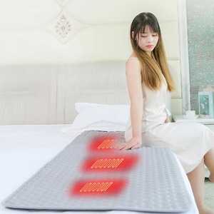 ผ้าห่มอุ่นไฟฟ้า3ระดับการออกแบบผ้าห่มอุ่นซักได้แผ่นกันลื่น - Product Image 1