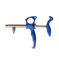 Injecteur Automatique Professionnel Continu Réglable pour Bétail et Animaux 0,2-0,75 cc – Seringue Doseuse de Vaccination Vétérinaire