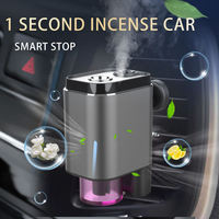 Diffuseur de parfum intelligent portable rechargeable pour voiture, capacité de 200 mAh, 10 ml, avec huile essentielle pour rafraîchisseur d'air de voiture