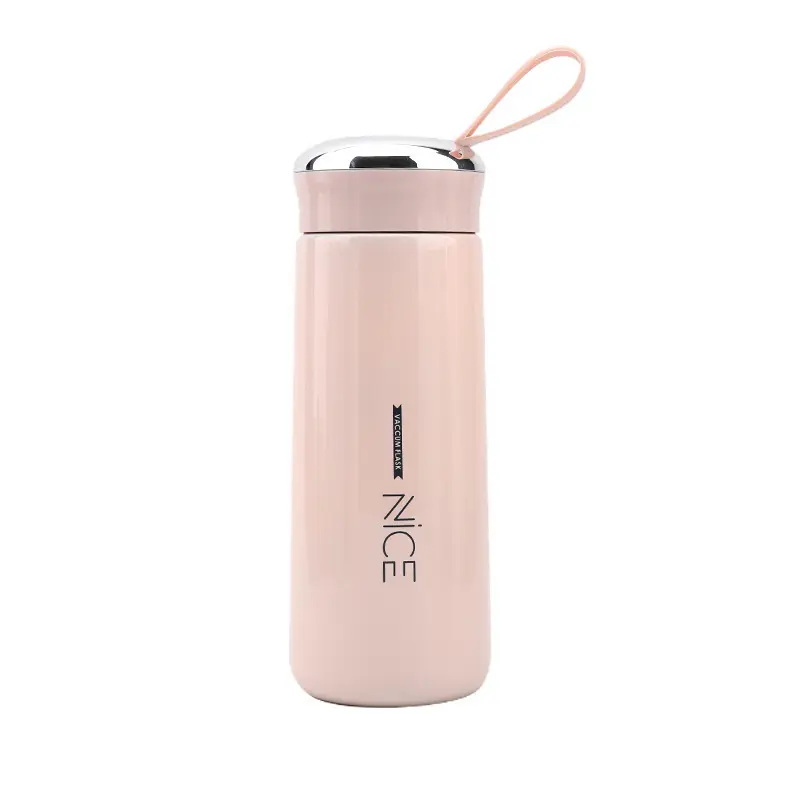 Direct Manufacturer's Custom New 500mL Glass Water Bottle Portable Eco-Friendly Adult Gift Lid Customizable Logo Advertising Hot