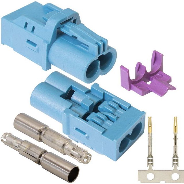 High-Frequency Connector RUICHI FAKRA Mini Series (HFM) 1x2 TYPE Z-J (Socket)