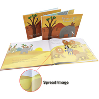 Libros Infantiles de Tapa Dura con Impresión Personalizada de Diseño Nuevo y Alta Calidad, Impresión de Libros de Tapa Dura para Niños