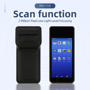 PH-110 cảm ứng điện dung hệ thống POS với hiển thị kép 5.45 inch màn hình USB <span class=keywords><strong>wifi</strong></span> Kích hoạt máy thu ngân với máy in cho cửa hàng - Product Image 2