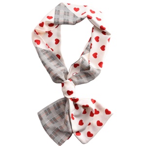 2023ホットセールレディースサテンシルクスカーフファッションイミテーションシルクネックスカーフ - Product Image 1