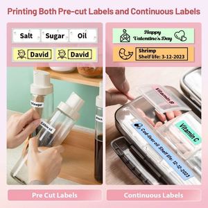Phomemo D30 Pocket Mini Impresora de etiquetas térmicas Impresora móvil para niños Regalos Impresora térmica portátil para hacer etiquetas - Product Image 2