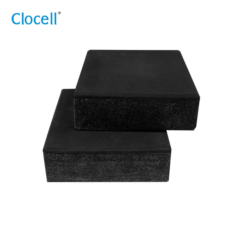 Clocell Square Gummi polster block Stanz presse Quad-Corner Pad Maschine mechanische Vibration Anti-Rutsch-Pad Dämpfung