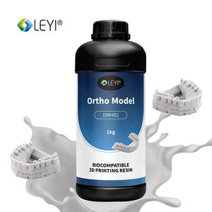 Resina Ortodontica LEYI DMH02 Grigia 1kg/flacone, Purezza 100%, Alta Precisione per Modelli di Allineamento Dentale, Allineatori Trasparenti, Durata 24 Mesi - Product Image 2