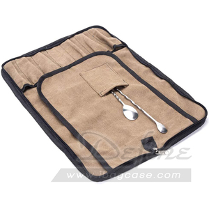 ถุงผ้าแคนวาส<span class=keywords><strong>เชฟ</strong></span>ม้วนจัดระเบียบเครื่องมือสำหรับ<span class=keywords><strong>เชฟ</strong></span>มืออาชีพงานตามสั่ง - Product Image 5