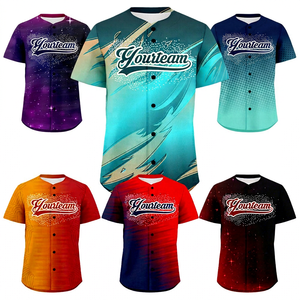 เสื้อเบสบอลแบบสั่งทำพิเศษสำหรับผู้ชายและผู้หญิง ประดับด้วยคริสตัลแบบ Hotfix ดีไซน์สวยงาม  แบบ Sublimation เต็มตัว เหมาะสำหรับซอฟต์บอล ชุดเชียร์ลีดเดอร์ - Product Image 1