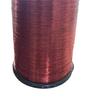 Alambre de cobre esmaltado de gran venta, grado Q(ZY/X)-1/180 Q(ZY/X)-2/180, 1, 2, 1, 2, 2, 3, 3, 3, 130, suministro de fábrica, Negocio de aleación