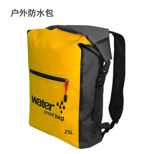 Mochila Impermeable de 25L de PVC para Natación, Buceo, Playa, Río y Rafting - Product Image 4
