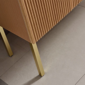 Grand <span class=keywords><strong>meuble</strong></span> de salle de bain moderne au sol avec pieds de <span class=keywords><strong>lavabo</strong></span> Armoires de salle de bain avec miroir <span class=keywords><strong>Meuble</strong></span>-<span class=keywords><strong>lavabo</strong></span> - Product Image 4