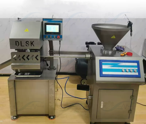 เครื่องทำไส้กรอกสเตนเลสสตีลอัตโนมัติเต็มรูปแบบ, เครื่องทำไส้กรอกกรอบ, เครื่องทำไส้กรอกแดง - Product Image 2