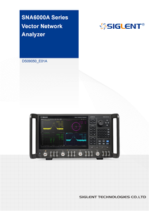 Siglent SNA6000A serisi yüksek performanslı vektör ağ analizörü - Product Image 5