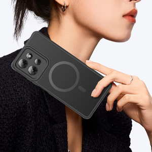 Pour Moto <span class=keywords><strong>G</strong></span> Power 2026 <span class=keywords><strong>coque</strong></span> de téléphone magnétique logo personnalisable PC TPU antichoc étui anti-chute - Product Image 3