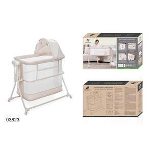 Chaise berçante électrique pour bébé et siège apaisant avec structure métallique pour nouveau-nés, bébés et enfants - Lit berceau - Product Image 6