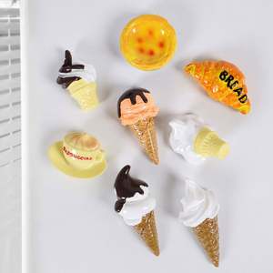 Creative INS Afternoon Tea 3D Magnet Resin Polyresin Home Decoration <b>Style</b> for Refrigerator for Souvenir or Gift - Product Image 2