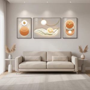 Décoration de salon moderne, peinture murale en porcelaine de cristal, impression d'art, affiche, œuvre d'art luxueuse et brillante pour la décoration de la maison - Product Image 2