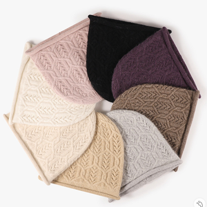 Bonnet en <span class=keywords><strong>laine</strong></span> d'angora unisexe de luxe pour l'hiver, tricot jacquard, broderie 3D, doux, chaud, protège-oreilles pour les voyages, vente en gros - Product Image 4