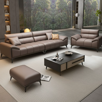 Neues Modernes Set Hotel Apartment Zimmer Büro Leder-Kombinationsmöbel