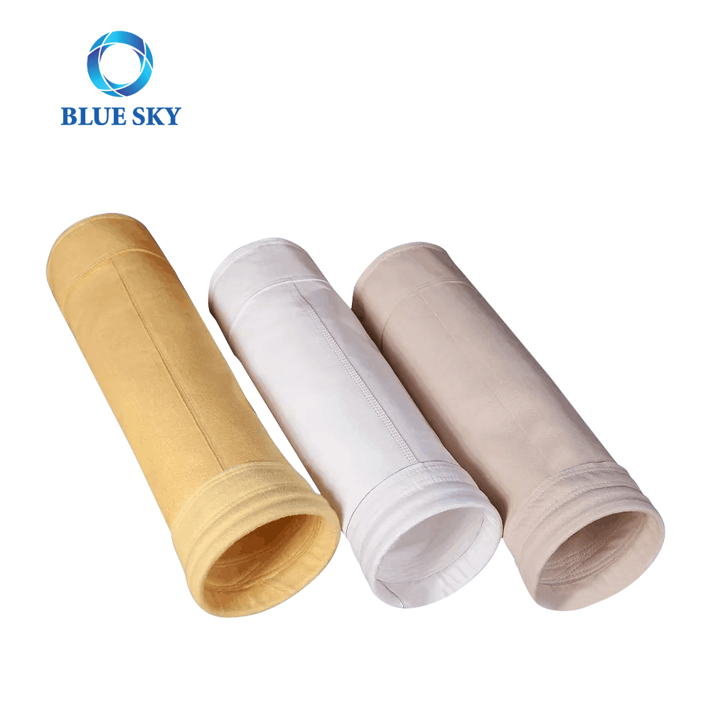 Bluesky Nhà Máy Xi Măng Tùy Chỉnh Bộ Lọc Ứng Dụng Đặc Biệt Túi Lọc Xi Măng Polyester Công Nghiệp Cho Ngành Công Nghiệp Nhà Máy Xi Măng