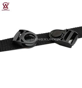 Clip de boucle à dégagement rapide latéral en plastique noir Double boucle de régulation Sangle POM Boucles en plastique pour sangle de sac photo - Product Image 4