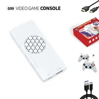 Console de Jeu Rétro G99 en Gros avec Manette 2.4GHz, 4K HD, 128 Go, 20000 Jeux, Multi-Joueurs, Carte TF, FPS 1:1, CE FCC RoHS